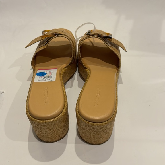 Nordstrom NWT Wedges Slices with bucket flaw - Picture 5 of 6